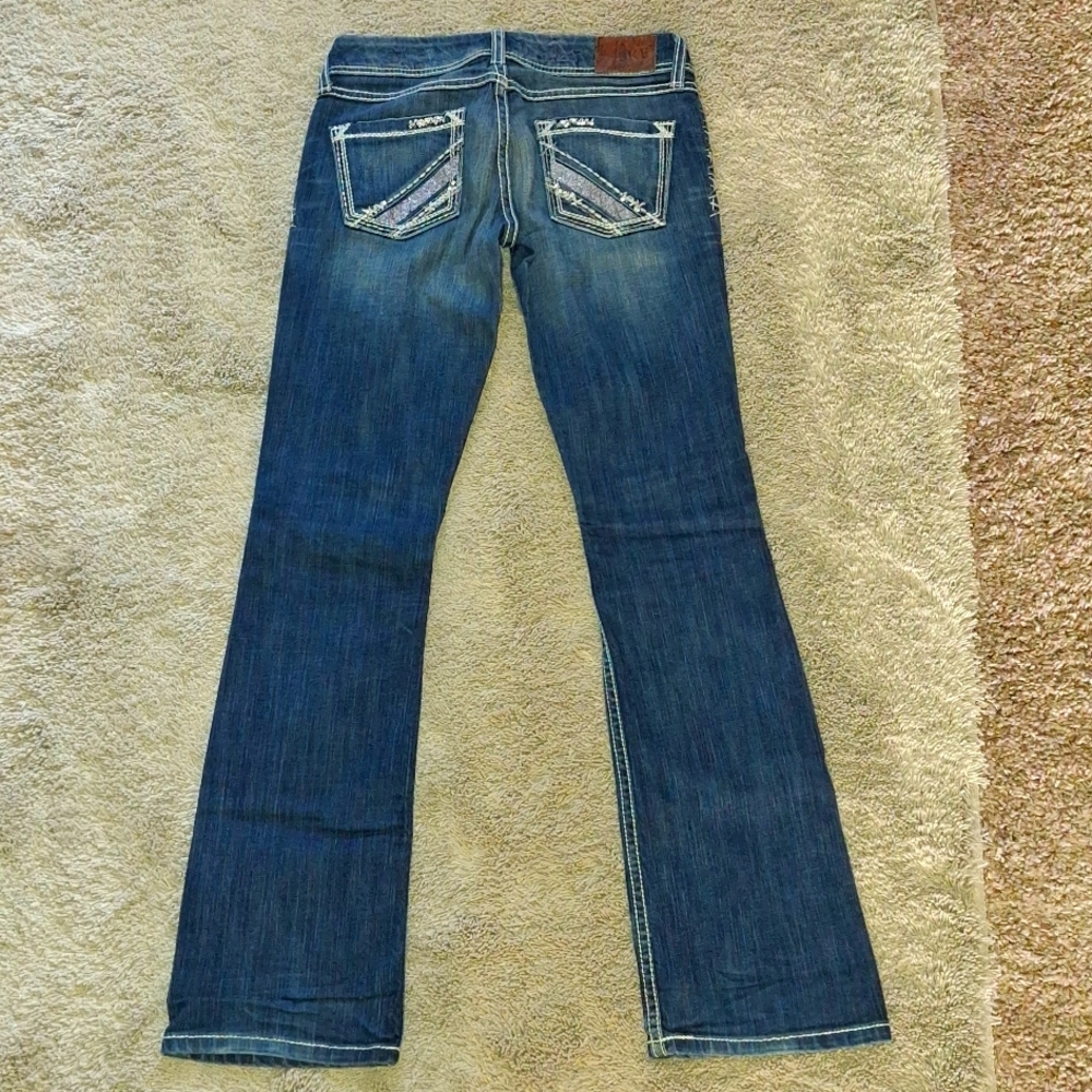 EUC Bke Sabrina Slim Boot Cut Jeans - Picture 3 of 12
